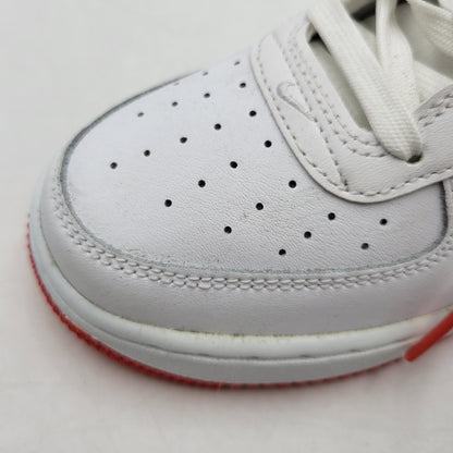 【中古品】【レディース】 NIKE ナイキ GS AIR FORCE 1 LOW DV7762-101 GS エアフォース1 ロー スニーカー 靴 166-260708-as-24-izu サイズ：23.5cm カラー：WHITE/PICANTE RED/WHITE 万代Net店