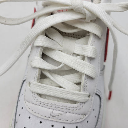 【中古品】【レディース】 NIKE ナイキ GS AIR FORCE 1 LOW DV7762-101 GS エアフォース1 ロー スニーカー 靴 166-260708-as-24-izu サイズ：23.5cm カラー：WHITE/PICANTE RED/WHITE 万代Net店