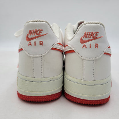 【中古品】【レディース】 NIKE ナイキ GS AIR FORCE 1 LOW DV7762-101 GS エアフォース1 ロー スニーカー 靴 166-260708-as-24-izu サイズ：23.5cm カラー：WHITE/PICANTE RED/WHITE 万代Net店