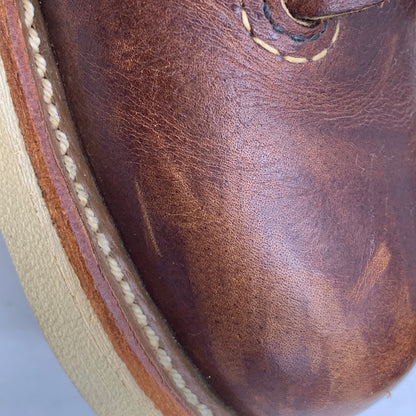 【中古品】【メンズ】 RED WING レッドウィング 2906 07年製 USA製 LINEMAN BOOTS ラインマン ブーツ 靴 シューズ 164-260707-yn-01-izu サイズ：USA9 カラー：ブラウン 万代Net店