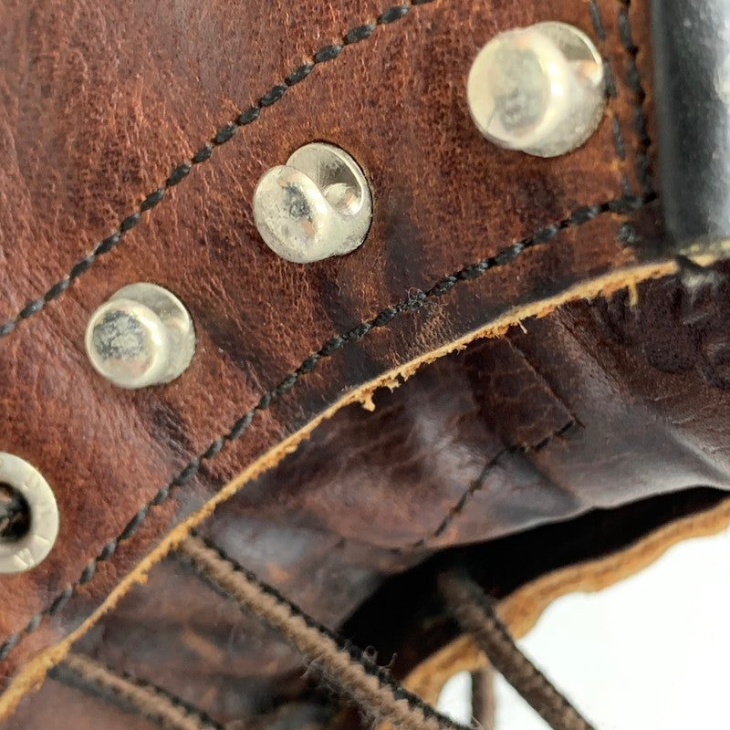【中古品】【メンズ】 RED WING レッドウィング 2906 07年製 USA製 LINEMAN BOOTS ラインマン ブーツ 靴 シューズ 164-260707-yn-01-izu サイズ：USA9 カラー：ブラウン 万代Net店