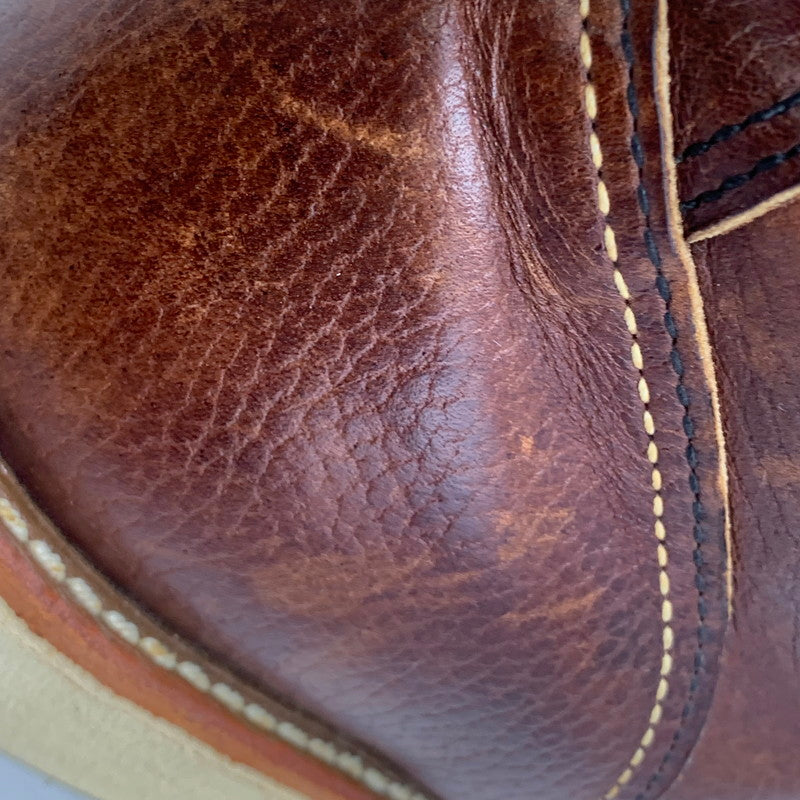 【中古品】【メンズ】 RED WING レッドウィング 2906 07年製 USA製 LINEMAN BOOTS ラインマン ブーツ 靴 シューズ 164-260707-yn-01-izu サイズ：USA9 カラー：ブラウン 万代Net店