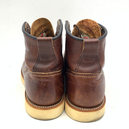 【中古品】【メンズ】 RED WING レッドウィング 2906 07年製 USA製 LINEMAN BOOTS ラインマン ブーツ 靴 シューズ 164-260707-yn-01-izu サイズ：USA9 カラー：ブラウン 万代Net店