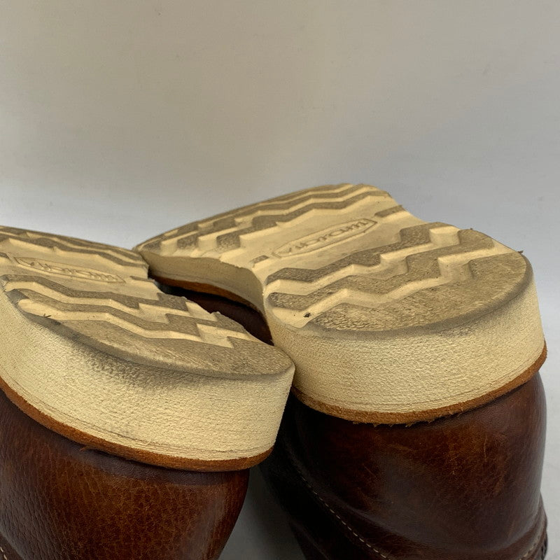 【中古品】【メンズ】 RED WING レッドウィング 2906 07年製 USA製 LINEMAN BOOTS ラインマン ブーツ 靴 シューズ 164-260707-yn-01-izu サイズ：USA9 カラー：ブラウン 万代Net店