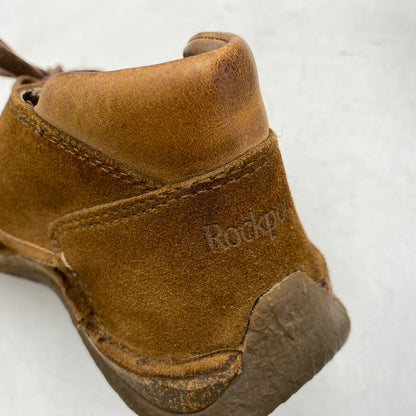 【中古品】【メンズ】 ROCKPORT ロックポート SUEDE SHOES APM26225 501838 スエード シューズ 靴 164-260713-as-25-izu サイズ：8W カラー：ブラウン 万代Net店