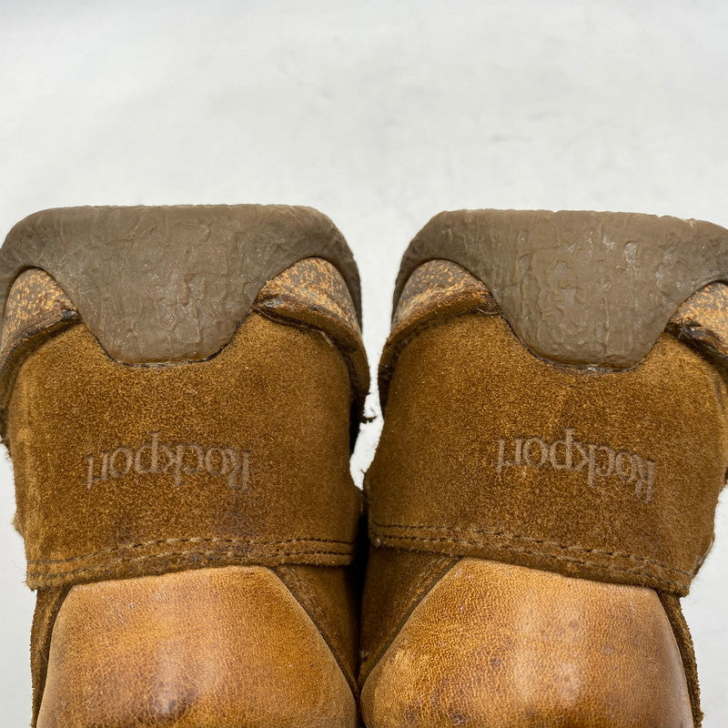 【中古品】【メンズ】 ROCKPORT ロックポート SUEDE SHOES APM26225 501838 スエード シューズ 靴 164-260713-as-25-izu サイズ：8W カラー：ブラウン 万代Net店