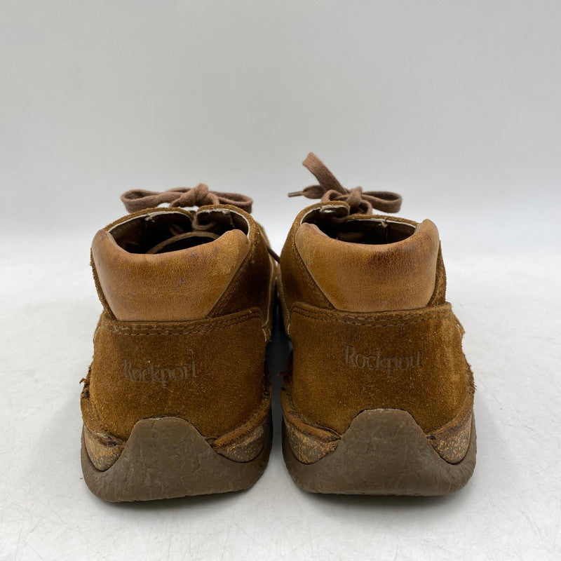 【中古品】【メンズ】 ROCKPORT ロックポート SUEDE SHOES APM26225 501838 スエード シューズ 靴 164-260713-as-25-izu サイズ：8W カラー：ブラウン 万代Net店