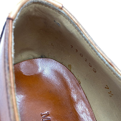 【中古品】【メンズ】 MEERMIN メルミン 118199 U CHIP SHOES Uチップ シューズ 靴 164-260713-kh-12-izu サイズ：7 1/2 カラー：ブラウン 万代Net店