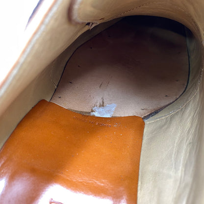 【中古品】【メンズ】 MEERMIN メルミン 118199 U CHIP SHOES Uチップ シューズ 靴 164-260713-kh-12-izu サイズ：7 1/2 カラー：ブラウン 万代Net店