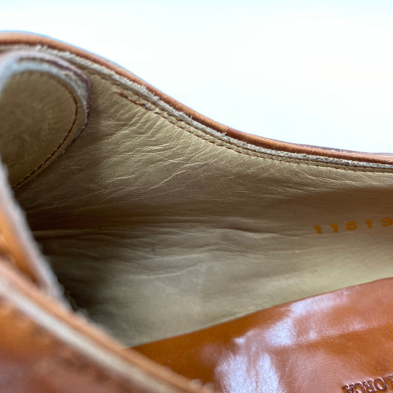 【中古品】【メンズ】 MEERMIN メルミン 118199 U CHIP SHOES Uチップ シューズ 靴 164-260713-kh-12-izu サイズ：7 1/2 カラー：ブラウン 万代Net店