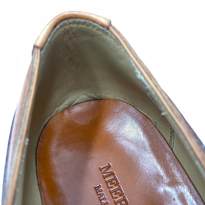 【中古品】【メンズ】 MEERMIN メルミン 118199 U CHIP SHOES Uチップ シューズ 靴 164-260713-kh-12-izu サイズ：7 1/2 カラー：ブラウン 万代Net店