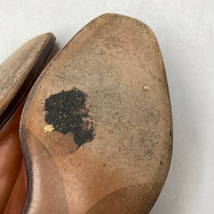 【中古品】【メンズ】 MEERMIN メルミン 118199 U CHIP SHOES Uチップ シューズ 靴 164-260713-kh-12-izu サイズ：7 1/2 カラー：ブラウン 万代Net店