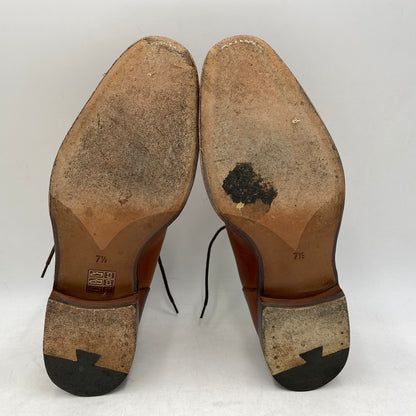 【中古品】【メンズ】 MEERMIN メルミン 118199 U CHIP SHOES Uチップ シューズ 靴 164-260713-kh-12-izu サイズ：7 1/2 カラー：ブラウン 万代Net店