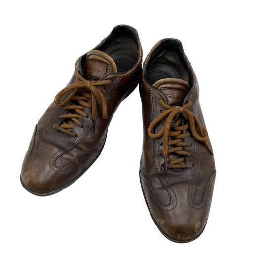 【現状渡し品】【メンズ】 Santoni サントーニ DRESS SHOES ドレスシューズ 靴 164-260713-as-24-izu サイズ：7 1/2 カラー：ブラウン 万代Net店
