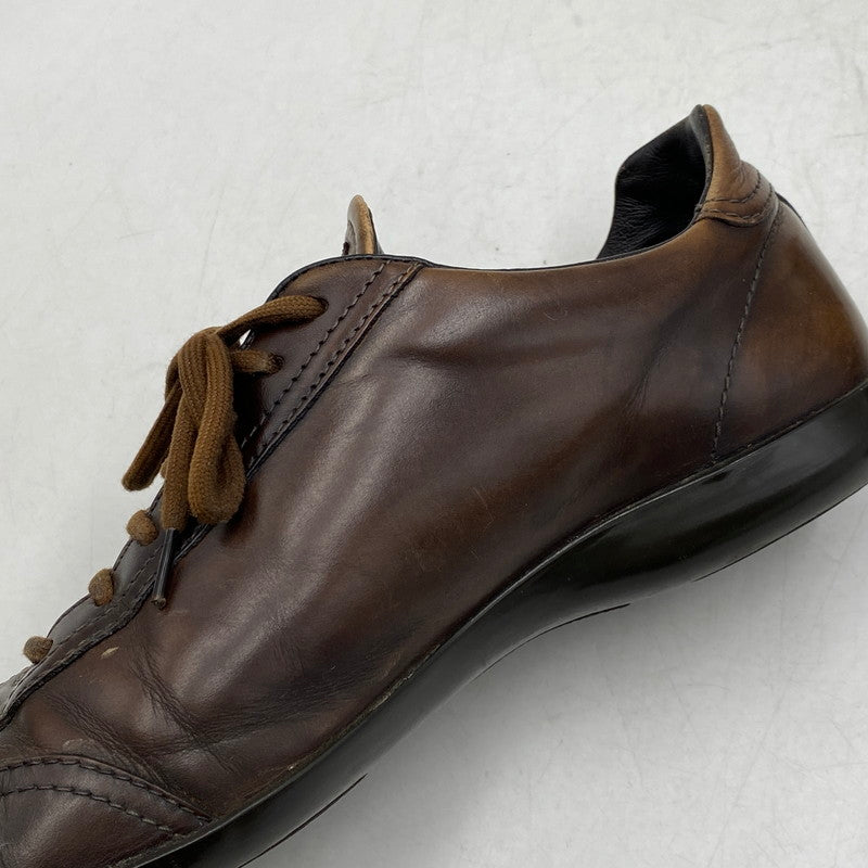 【現状渡し品】【メンズ】 Santoni サントーニ DRESS SHOES ドレスシューズ 靴 164-260713-as-24-izu サイズ：7 1/2 カラー：ブラウン 万代Net店