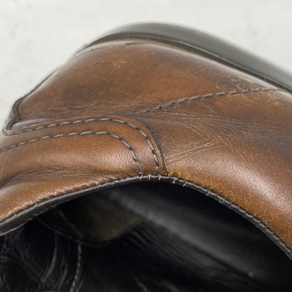 【現状渡し品】【メンズ】 Santoni サントーニ DRESS SHOES ドレスシューズ 靴 164-260713-as-24-izu サイズ：7 1/2 カラー：ブラウン 万代Net店