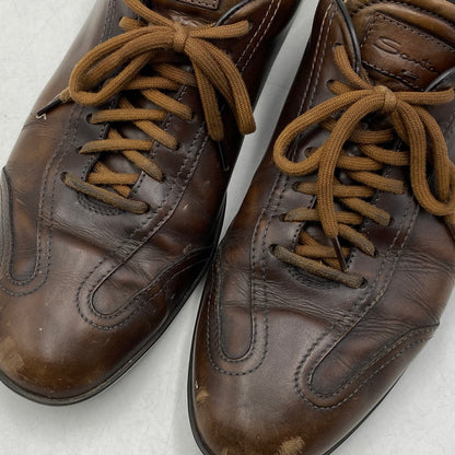 【現状渡し品】【メンズ】 Santoni サントーニ DRESS SHOES ドレスシューズ 靴 164-260713-as-24-izu サイズ：7 1/2 カラー：ブラウン 万代Net店