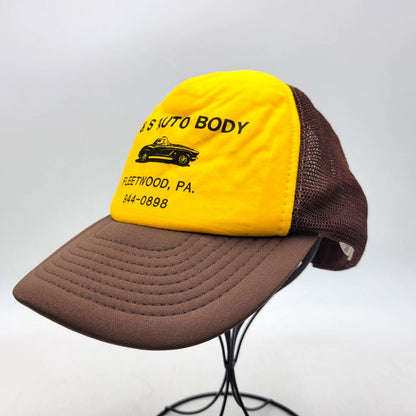 【中古品】【メンズ/レディース】 SPORTSCAP スポーツキャップ B&S AUTO BODY MESH CAP メッシュ キャップ 帽子 185-260708-as-26-izu サイズ：ONE SIZE カラー：ブラウン×イエロー 万代Net店