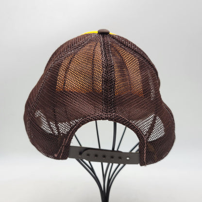 【中古品】【メンズ/レディース】 SPORTSCAP スポーツキャップ B&S AUTO BODY MESH CAP メッシュ キャップ 帽子 185-260708-as-26-izu サイズ：ONE SIZE カラー：ブラウン×イエロー 万代Net店