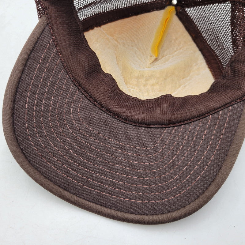 【中古品】【メンズ/レディース】 SPORTSCAP スポーツキャップ B&S AUTO BODY MESH CAP メッシュ キャップ 帽子 185-260708-as-26-izu サイズ：ONE SIZE カラー：ブラウン×イエロー 万代Net店