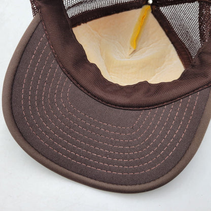 【中古品】【メンズ/レディース】 SPORTSCAP スポーツキャップ B&S AUTO BODY MESH CAP メッシュ キャップ 帽子 185-260708-as-26-izu サイズ：ONE SIZE カラー：ブラウン×イエロー 万代Net店