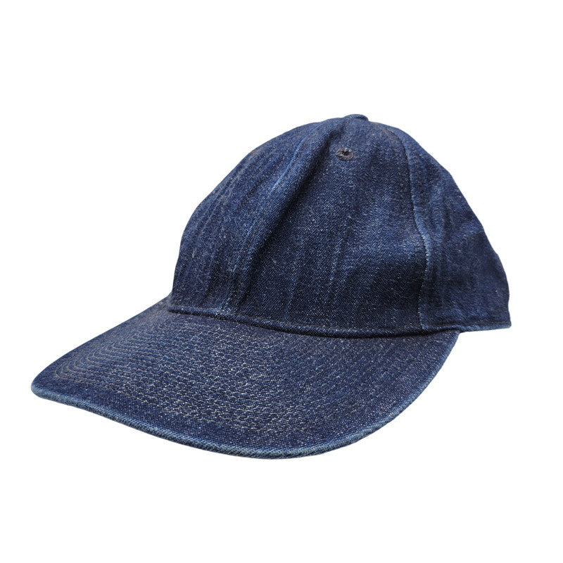 【中古品】【メンズ/レディース】 POTEN ポテン WAREHOUSE ウエアハウス EXPERIMENTAL GARMENT USN DENIM BASEBALL CAP デニム ベースボールキャップ 帽子 185-260708-as-27-izu サイズ：M カラー：インディゴ 万代Net店