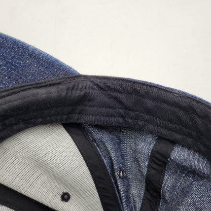 【中古品】【メンズ/レディース】 POTEN ポテン WAREHOUSE ウエアハウス EXPERIMENTAL GARMENT USN DENIM BASEBALL CAP デニム ベースボールキャップ 帽子 185-260708-as-27-izu サイズ：M カラー：インディゴ 万代Net店