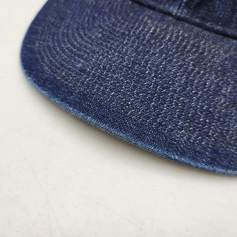 【中古品】【メンズ/レディース】 POTEN ポテン WAREHOUSE ウエアハウス EXPERIMENTAL GARMENT USN DENIM BASEBALL CAP デニム ベースボールキャップ 帽子 185-260708-as-27-izu サイズ：M カラー：インディゴ 万代Net店