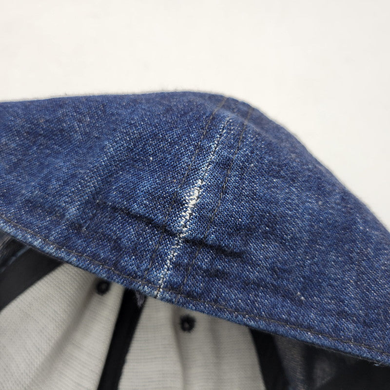【中古品】【メンズ/レディース】 POTEN ポテン WAREHOUSE ウエアハウス EXPERIMENTAL GARMENT USN DENIM BASEBALL CAP デニム ベースボールキャップ 帽子 185-260708-as-27-izu サイズ：M カラー：インディゴ 万代Net店