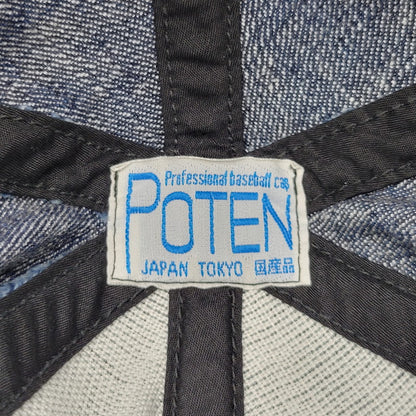 【中古品】【メンズ/レディース】 POTEN ポテン WAREHOUSE ウエアハウス EXPERIMENTAL GARMENT USN DENIM BASEBALL CAP デニム ベースボールキャップ 帽子 185-260708-as-27-izu サイズ：M カラー：インディゴ 万代Net店