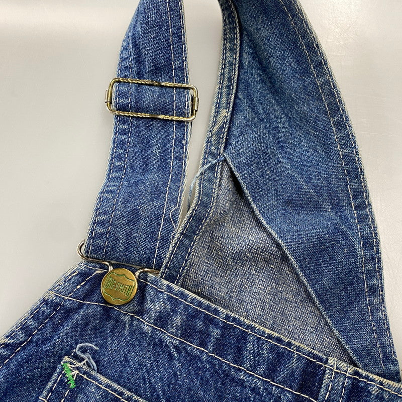 【現状渡し品】【メンズ】 BIG SMITH ビッグスミス DENIM OVERALLS デニム オーバーオール USA製 146-260713-as-16-izu カラー：インディゴ 万代Net店