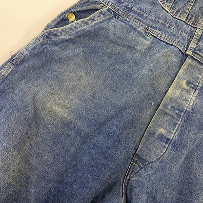 【現状渡し品】【メンズ】 BIG SMITH ビッグスミス DENIM OVERALLS デニム オーバーオール USA製 146-260713-as-16-izu カラー：インディゴ 万代Net店