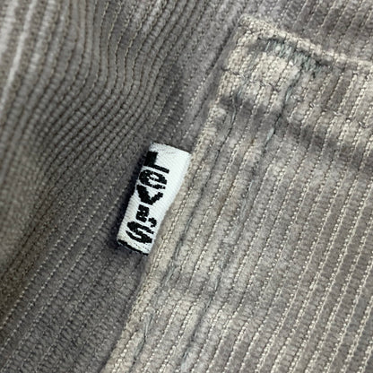 【中古品】【メンズ】 Levi's リーバイス 刻印536 85年製 白タブ 42TALON 80S 519 CORDUROY PANTS コーデュロイ パンツ ボトムス 157-260708-yn-03-izu サイズ：不明 カラー：グレー 万代Net店