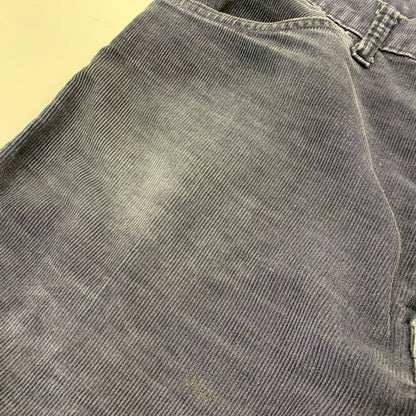 【中古品】【メンズ】 LEVI'S リーバイス 刻印536 85年製 白タブ 42TALON 80S 519 CORDUROY PANTS コーデュロイ パンツ ボトムス 157-260708-yn-06-izu サイズ：W36×L36 カラー：ネイビー 万代Net店