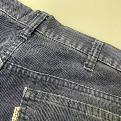 【中古品】【メンズ】 LEVI'S リーバイス 刻印536 85年製 白タブ 42TALON 80S 519 CORDUROY PANTS コーデュロイ パンツ ボトムス 157-260708-yn-06-izu サイズ：W36×L36 カラー：ネイビー 万代Net店