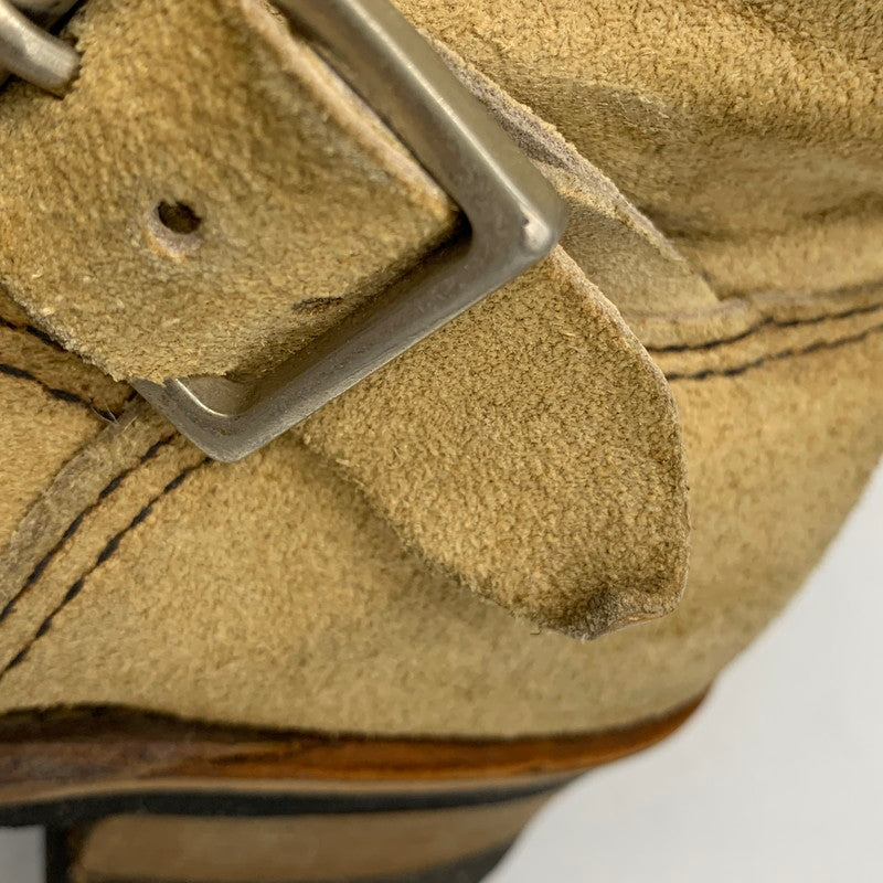 【中古品】【メンズ/レディース】 RED WING レッドウィング 8268 2007年製 00S ENGINEER BOOTS エンジニアブーツ シューズ靴 164-260707-ya-01-izu サイズ：USA8D カラー：ベージュ 万代Net店