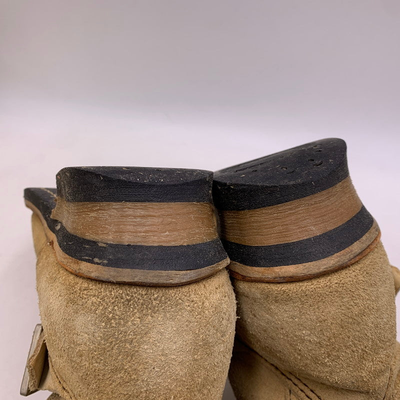 【中古品】【メンズ/レディース】 RED WING レッドウィング 8268 2007年製 00S ENGINEER BOOTS エンジニアブーツ シューズ靴 164-260707-ya-01-izu サイズ：USA8D カラー：ベージュ 万代Net店