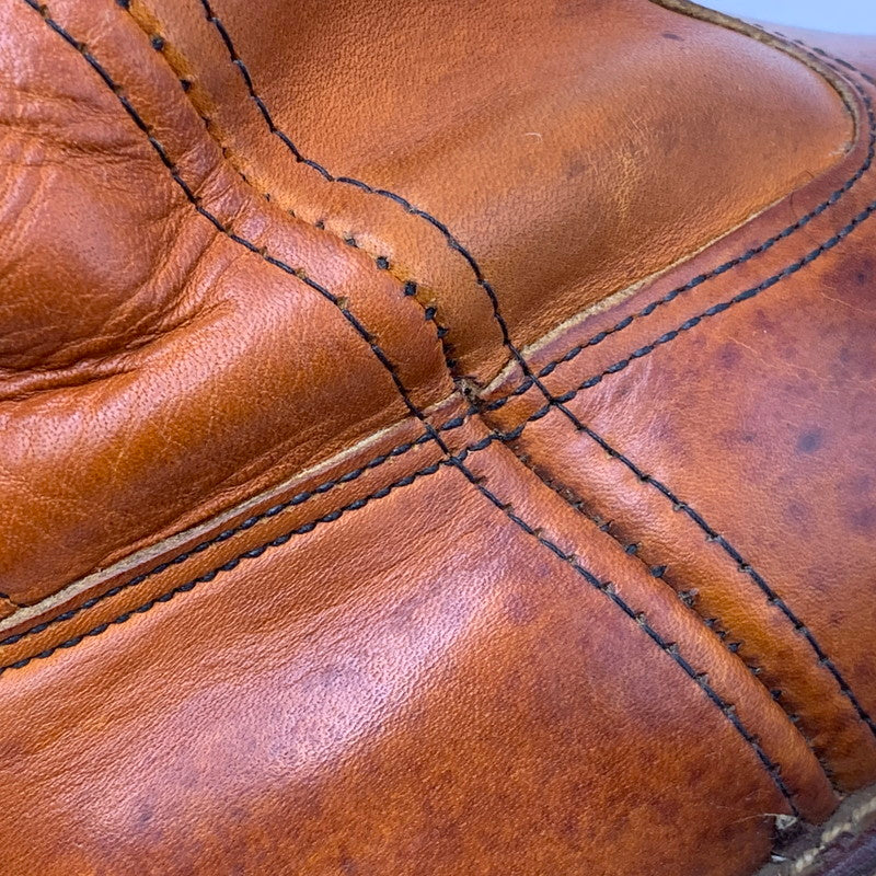 【中古品】【メンズ/レディース】 RED WING レッドウィング 866 USA製 羽タグ PECOS BOOTS ペコス ブーツ シューズ 靴 164-260707-ya-02-izu サイズ：8E カラー：ブラウン 万代Net店