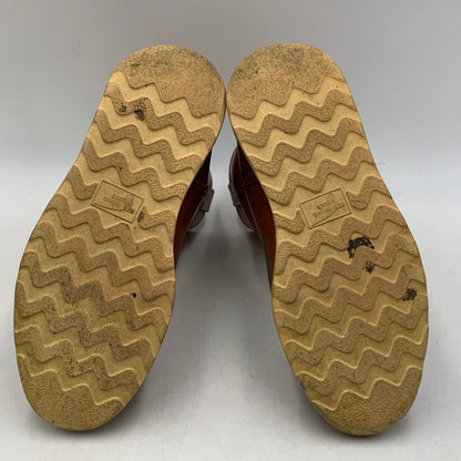 【中古品】【メンズ/レディース】 RED WING レッドウィング 866 USA製 羽タグ PECOS BOOTS ペコス ブーツ シューズ 靴 164-260707-ya-02-izu サイズ：8E カラー：ブラウン 万代Net店