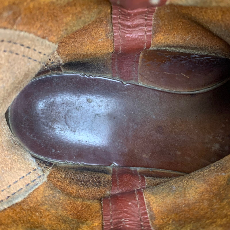 【中古品】【メンズ/レディース】 RED WING レッドウィング 866 USA製 羽タグ PECOS BOOTS ペコス ブーツ シューズ 靴 164-260707-ya-02-izu サイズ：8E カラー：ブラウン 万代Net店