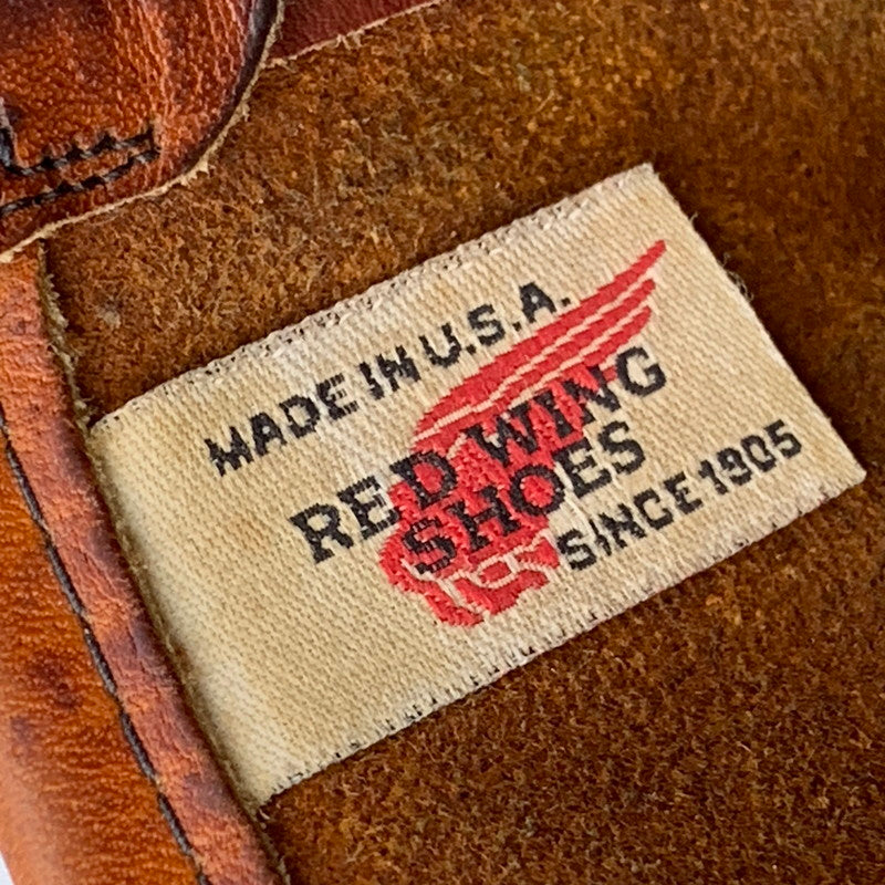 【中古品】【メンズ/レディース】 RED WING レッドウィング 866 USA製 羽タグ PECOS BOOTS ペコス ブーツ シューズ 靴 164-260707-ya-02-izu サイズ：8E カラー：ブラウン 万代Net店