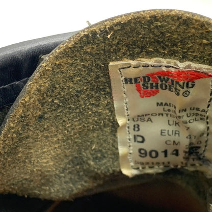 【中古品】【メンズ/レディース】 RED WING レッドウィング 9014 14年製 USA製 BECKMAN ベックマン ブーツ 靴 シューズ 164-260707-yn-03-izu サイズ：26cm カラー：ブラック 万代Net店