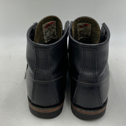 【中古品】【メンズ/レディース】 RED WING レッドウィング 9014 14年製 USA製 BECKMAN ベックマン ブーツ 靴 シューズ 164-260707-yn-03-izu サイズ：26cm カラー：ブラック 万代Net店