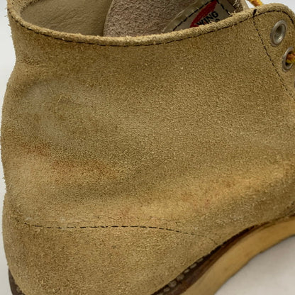 【中古品】【メンズ/レディース】 RED WING 8167 レッドウィング 08年製 USA製 00S 6-INCH CLASSIC ROUND クラシック ラウンド ブーツ シューズ 靴 164-260707-ya-03-izu サイズ：USA8D カラー：ベージュ 万代Net店