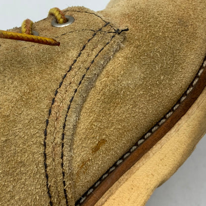 【中古品】【メンズ/レディース】 RED WING 8167 レッドウィング 08年製 USA製 00S 6-INCH CLASSIC ROUND クラシック ラウンド ブーツ シューズ 靴 164-260707-ya-03-izu サイズ：USA8D カラー：ベージュ 万代Net店