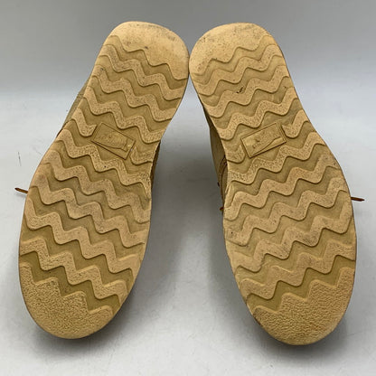 【中古品】【メンズ/レディース】 RED WING 8167 レッドウィング 08年製 USA製 00S 6-INCH CLASSIC ROUND クラシック ラウンド ブーツ シューズ 靴 164-260707-ya-03-izu サイズ：USA8D カラー：ベージュ 万代Net店