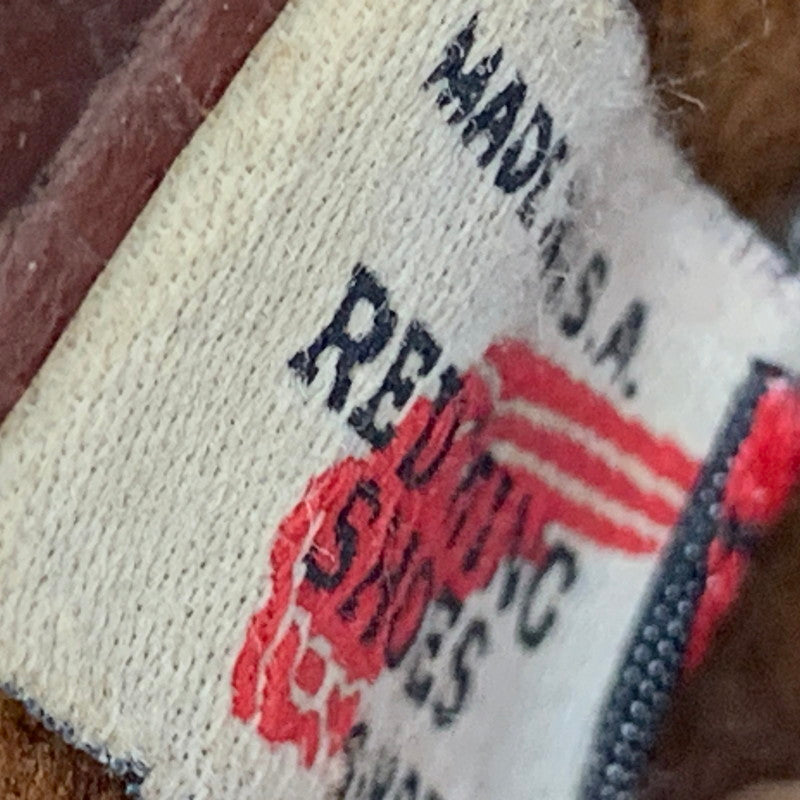 【中古品】【メンズ/レディース】 RED WING レッドウィング 875 縦刺繍羽タグ 90S USA製 IRISH SETTER アイリッシュセッター ブーツ 靴 シューズ 164-260707-yn-02-izu サイズ：8M カラー：ブラウン 万代Net店