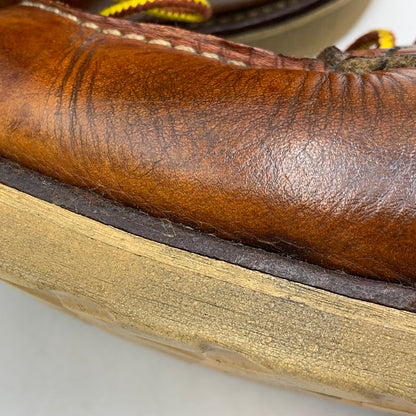 【中古品】【メンズ/レディース】 RED WING レッドウィング 875 縦刺繍羽タグ 90S USA製 IRISH SETTER アイリッシュセッター ブーツ 靴 シューズ 164-260707-yn-02-izu サイズ：8M カラー：ブラウン 万代Net店