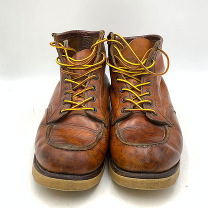 【中古品】【メンズ/レディース】 RED WING レッドウィング 875 縦刺繍羽タグ 90S USA製 IRISH SETTER アイリッシュセッター ブーツ 靴 シューズ 164-260707-yn-02-izu サイズ：8M カラー：ブラウン 万代Net店