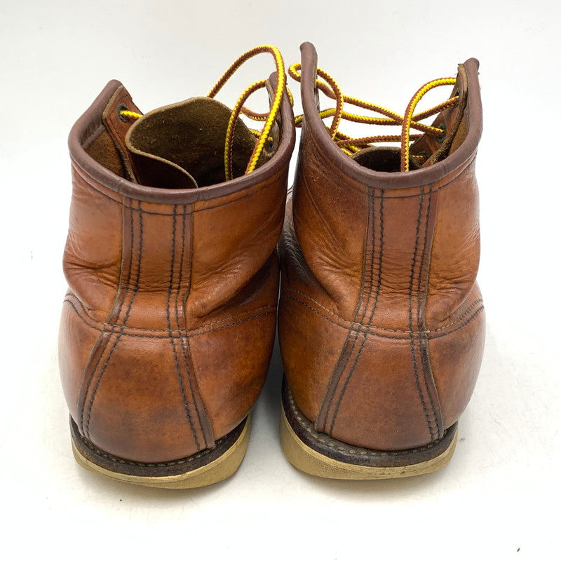 【中古品】【メンズ/レディース】 RED WING レッドウィング 875 縦刺繍羽タグ 90S USA製 IRISH SETTER アイリッシュセッター ブーツ 靴 シューズ 164-260707-yn-02-izu サイズ：8M カラー：ブラウン 万代Net店
